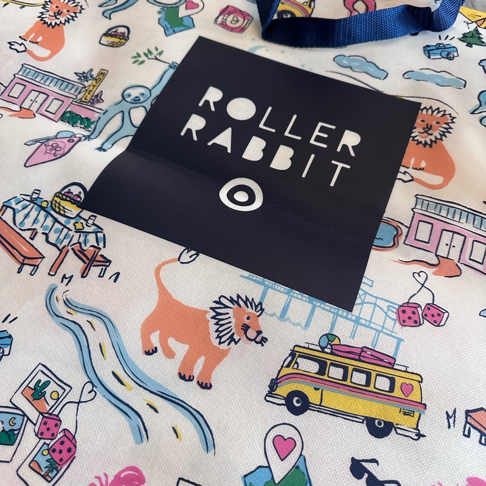 Target X Roller Rabbit Multicolor Illustrated Tot… - image 2